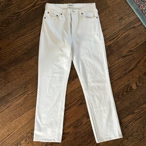AGOLDE White Jeans Size 27